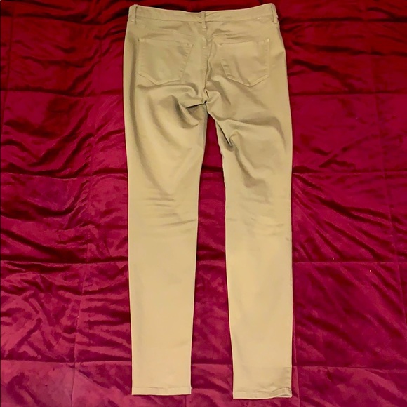 Beige Mid Rise Jegging - Picture 2 of 2